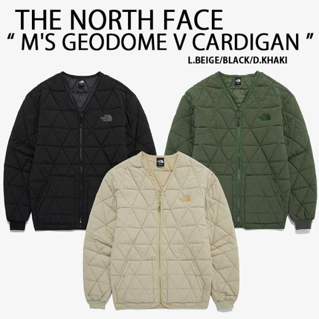 THE NORTH FACE ノースフェイス キルティングジャケット M’S GEODOME V CARDIGAN ノーカラージャケット カーディガン NJ3NQ56A/B/C