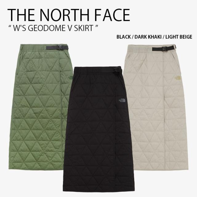 THE NORTH FACE ノースフェイス レディース キルティングスカート W’S GEODOME V SKIRT ウィメンズ スカート 女性用 NK6NQ85A/B/C