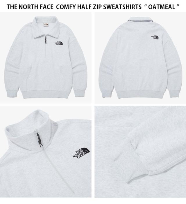 THE NORTH FACE ノースフェイス スウェット COMFY HALF ZIP SWEATSHIRTS ハーフジップ トレーナー 長袖 メンズ レディース NM5MQ01J/K/L_3