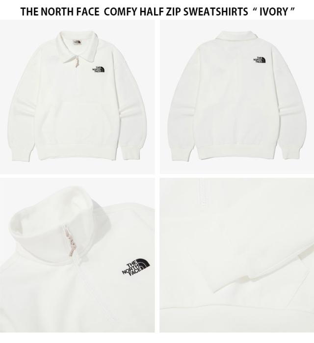 THE NORTH FACE ノースフェイス スウェット COMFY HALF ZIP SWEATSHIRTS ハーフジップ トレーナー 長袖 メンズ レディース NM5MQ01J/K/L_4