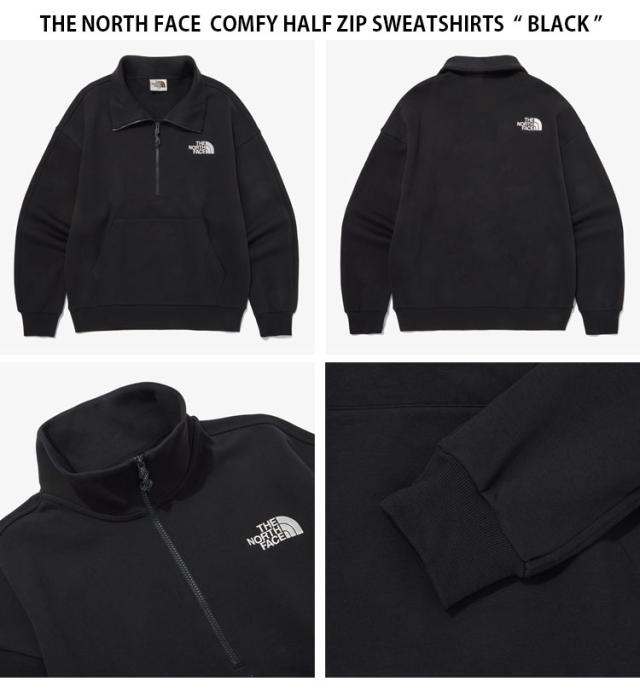 THE NORTH FACE ノースフェイス スウェット COMFY HALF ZIP SWEATSHIRTS ハーフジップ トレーナー 長袖 メンズ レディース NM5MQ01J/K/L_5