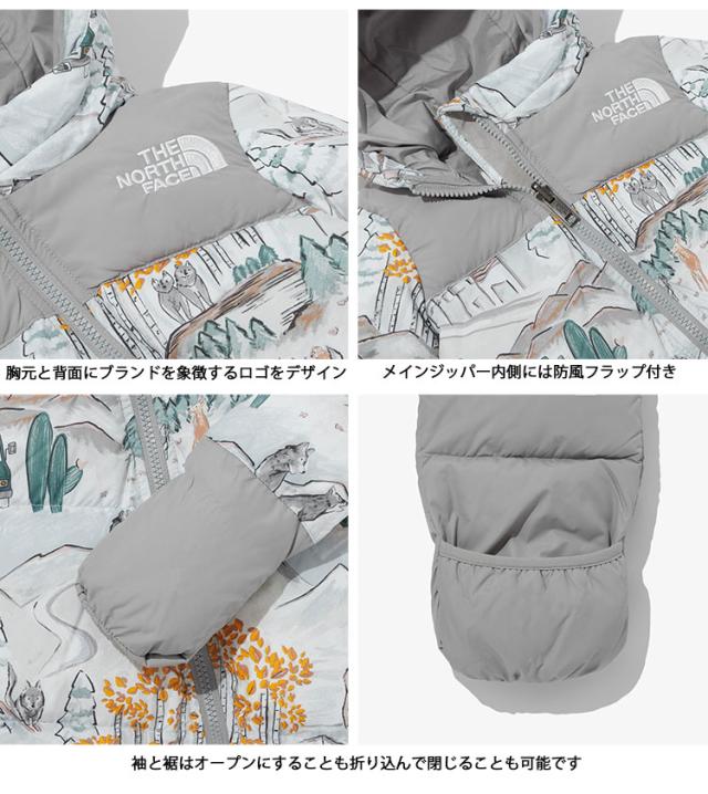 THE NORTH FACE ノースフェイス ベビー ワンピース BABY 1996 RETRO NUPTSE ONE PIECE オールインワン ベビー用 赤ちゃん用 NQ1DP93S/T_3