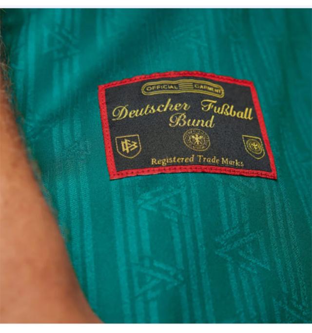 adidas originals アディダス半袖ジャージ Tシャツ GERMANY 1996 AWAYJERJEY IT7751 GREEN ドイツ代表 アウェイチームジャージ_3