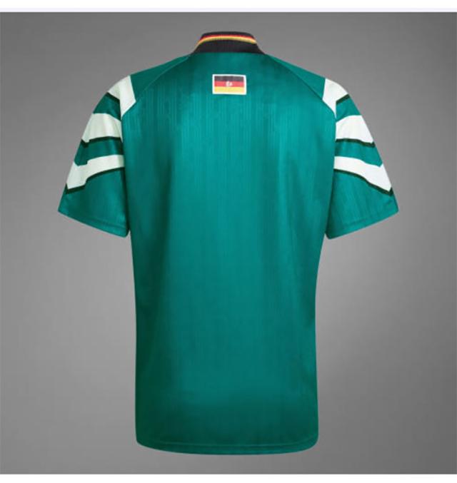 adidas originals アディダス半袖ジャージ Tシャツ GERMANY 1996 AWAYJERJEY IT7751 GREEN ドイツ代表 アウェイチームジャージ_5