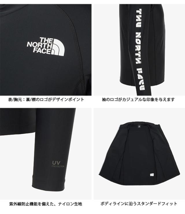 THE NORTH FACE ノースフェイス ラッシュガード M’S WAVEY RASHGUARD ジップアップラッシュガード UVカット 冷感素材 BLACK BLUE NJ5JR03 THE NORTH FACE ノースフェイス ラッシュガード M'S WAVEY RASHGUARD