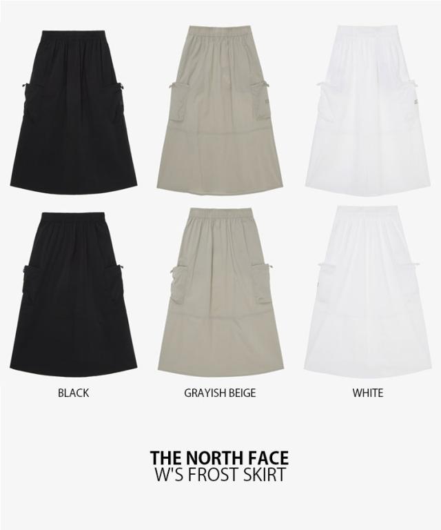 THE NORTH FACE ノースフェイス レディース ロングスカート W’S FROST SKIRT ウィメンズ フレアスカート ミディ丈 女性用 NK6NR32A/B/C_1