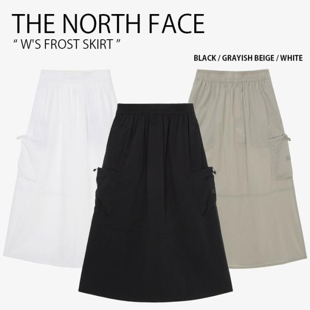 THE NORTH FACE ノースフェイス レディース ロングスカート W’S FROST SKIRT ウィメンズ フレアスカート ミディ丈 女性用 NK6NR32A/B/C