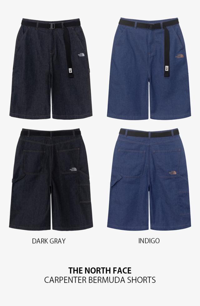 THE NORTH FACE ノースフェイス ショートパンツ CARPENTER BERMUDA SHORTS ショーツ パンツ デニムライク メンズ レディース NS6NQ50J/K_2