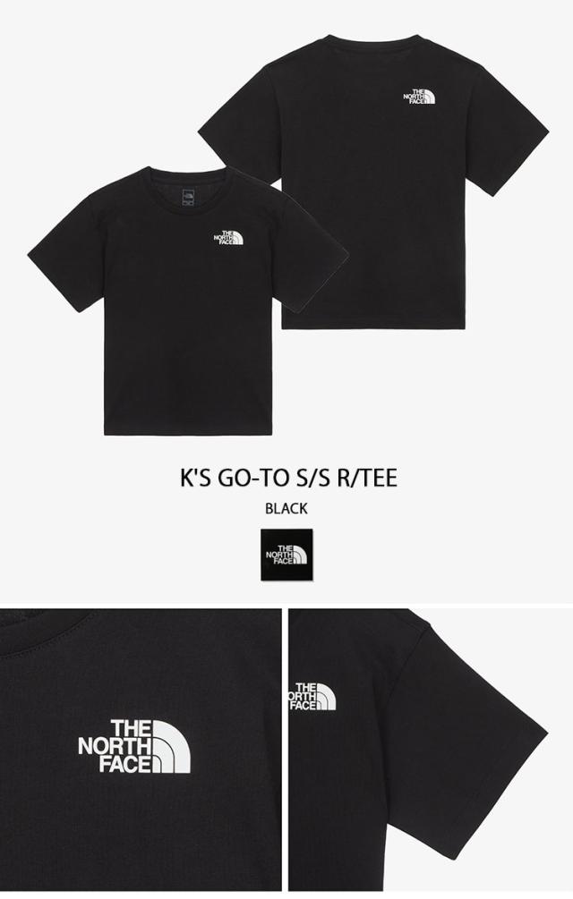 THE NORTH FACE ノースフェイス キッズ Tシャツ K’S GO-TO S/SR/TEE コットンTシャツ ベーシック ロゴ 半袖 ゆったりサイズ NT7UR02_4