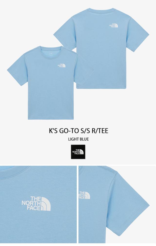 THE NORTH FACE ノースフェイス キッズ Tシャツ K’S GO-TO S/SR/TEE コットンTシャツ ベーシック ロゴ 半袖 ゆったりサイズ NT7UR02_5
