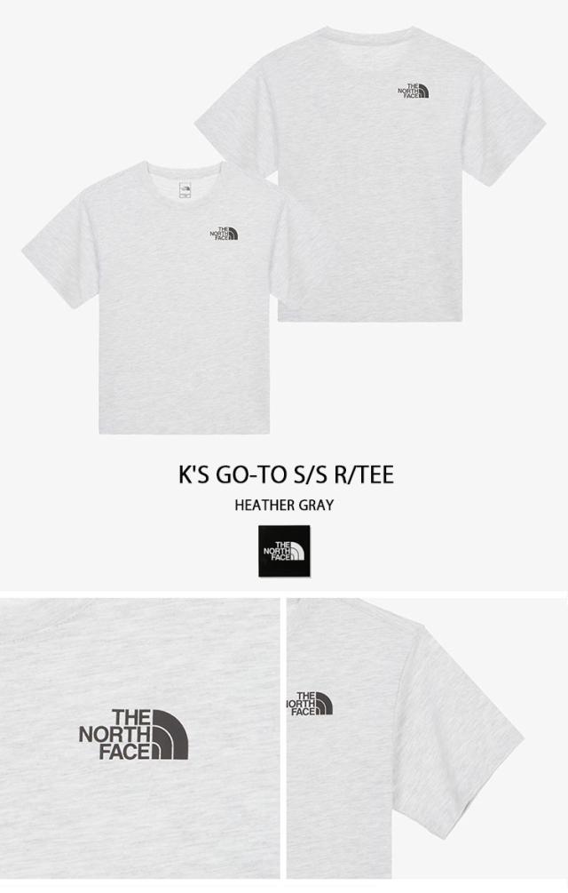 THE NORTH FACE ノースフェイス キッズ Tシャツ K’S GO-TO S/SR/TEE コットンTシャツ ベーシック ロゴ 半袖 ゆったりサイズ NT7UR02_6