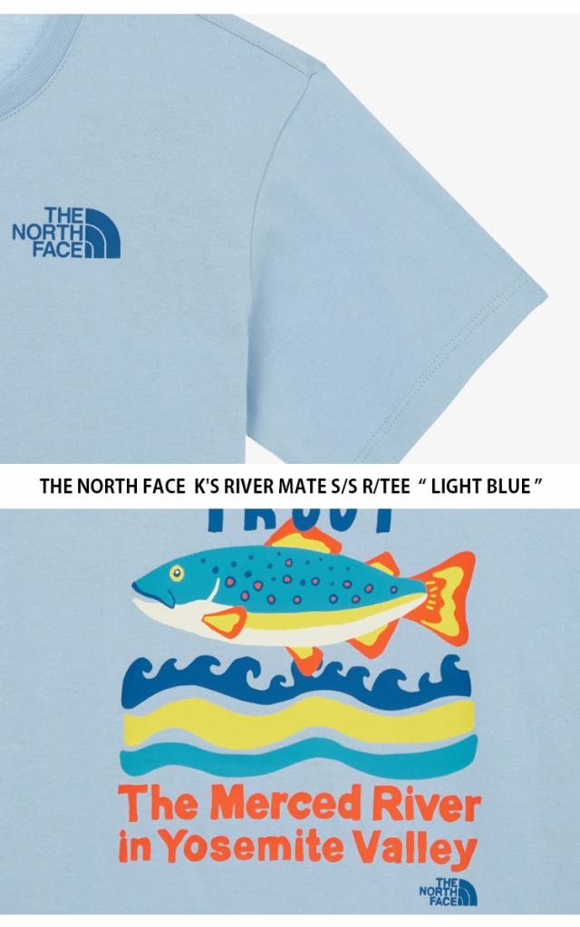 THE NORTH FACE ノースフェイス キッズ Tシャツ K’S RIVER MATE S/S R/TEE ティーシャツ 半袖 カットソー 子供用 NT7UR06S/T/U_2