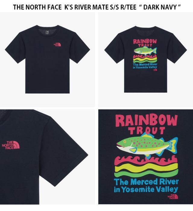 THE NORTH FACE ノースフェイス キッズ Tシャツ K’S RIVER MATE S/S R/TEE ティーシャツ 半袖 カットソー 子供用 NT7UR06S/T/U_4