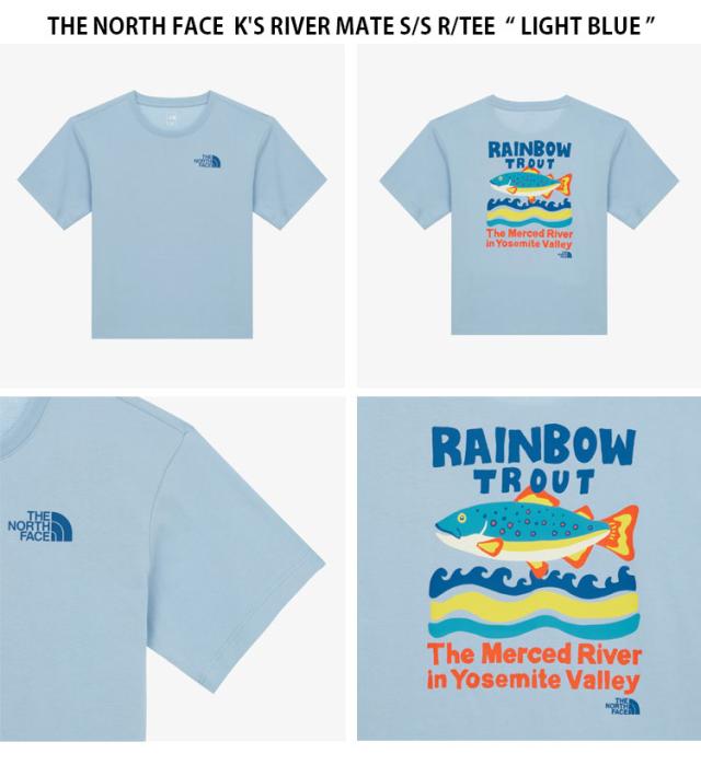 THE NORTH FACE ノースフェイス キッズ Tシャツ K’S RIVER MATE S/S R/TEE ティーシャツ 半袖 カットソー 子供用 NT7UR06S/T/U_5