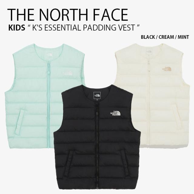 THE NORTH FACE ノースフェイス キッズ パディングベスト K’S ESSENTIAL PADDING VEST ベスト ジャケット 子供用 NV3NR01S/T/U