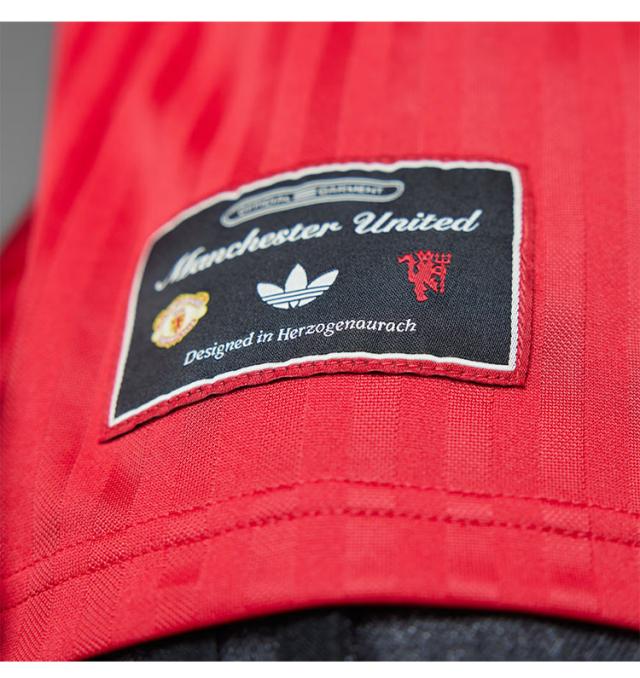 adidas originals アディダス 半袖 ジャージ Tシャツ MUN FC TERRACE ICON JERSEY JF0386 MUFC RED マンチェスター・ユナイテッド マンU_3