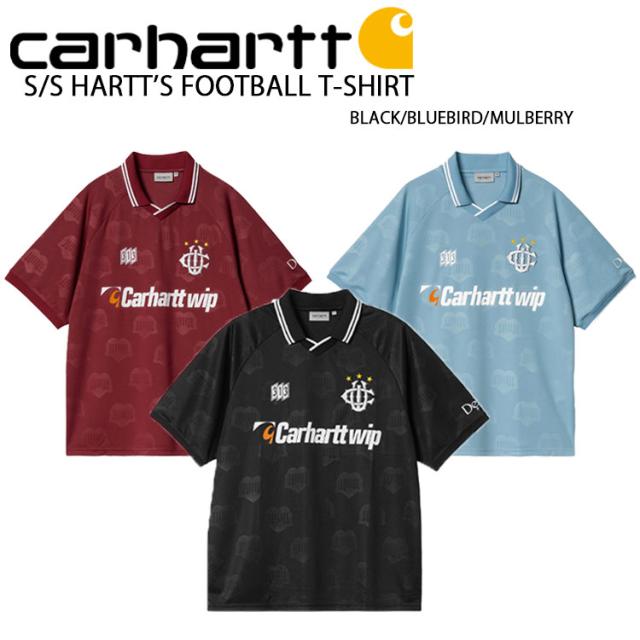 CARHARTT カーハート 半袖 T-シャツ S/S HARTT’S FOOTBALL T-SHIRT ショートスリーブ ハーツフットボールTシャツ 3色 CA25SSTSSS