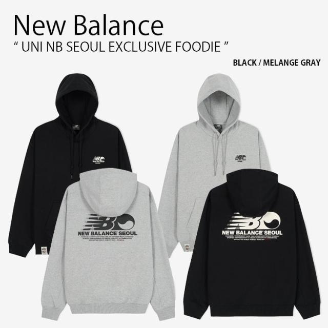 New Balance ニューバランス パーカー UNI NB SEOUL EXCLUSIVE FOODIE ユニ ソウル フーディ 長袖 メンズ レディース NBN0F2A023