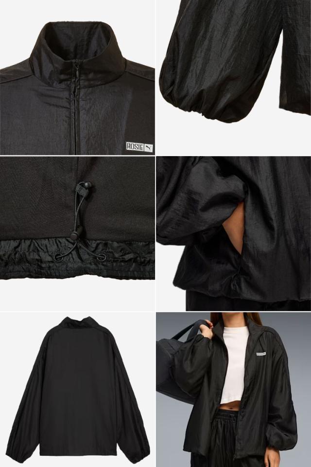 PUMA ロゼ×プーマ ジャケット T7 OVERSIZED TRACK JACKET トラックジャケット 633793-01 633793-32 ランニング BLACKPINKコラボ_2