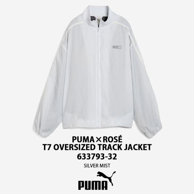 PUMA ロゼ×プーマ ジャケット T7 OVERSIZED TRACK JACKET トラックジャケット 633793-01 633793-32 ランニング BLACKPINKコラボ_3