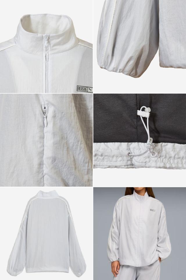 PUMA ロゼ×プーマ ジャケット T7 OVERSIZED TRACK JACKET トラックジャケット 633793-01 633793-32 ランニング BLACKPINKコラボ_4