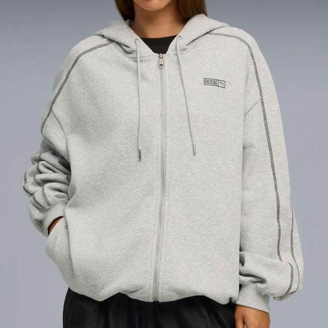 PUMA ロゼ×プーマ パーカー ROSE T7 OVERSIZED FULL-ZIP HOODIE TR
