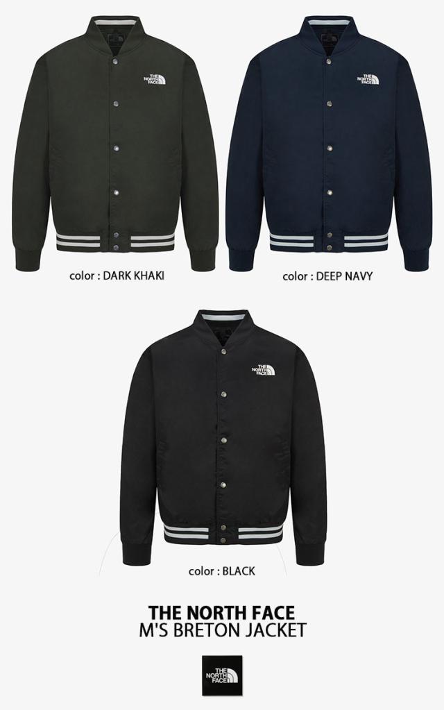 THE NORTH FACE ノースフェイス ボンバージャケット MA-1 M’S BRETON JACKET ナイロンジャケット ブルゾン BACK KHAKI NAVY NJ3BR51A/B/C_1