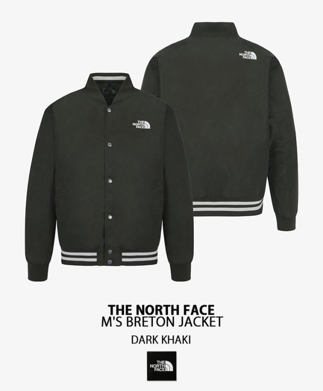 THE NORTH FACE ノースフェイス ボンバージャケット MA-1 M’S BRETON JACKET ナイロンジャケット ブルゾン BACK KHAKI NAVY NJ3BR51A/B/C_4