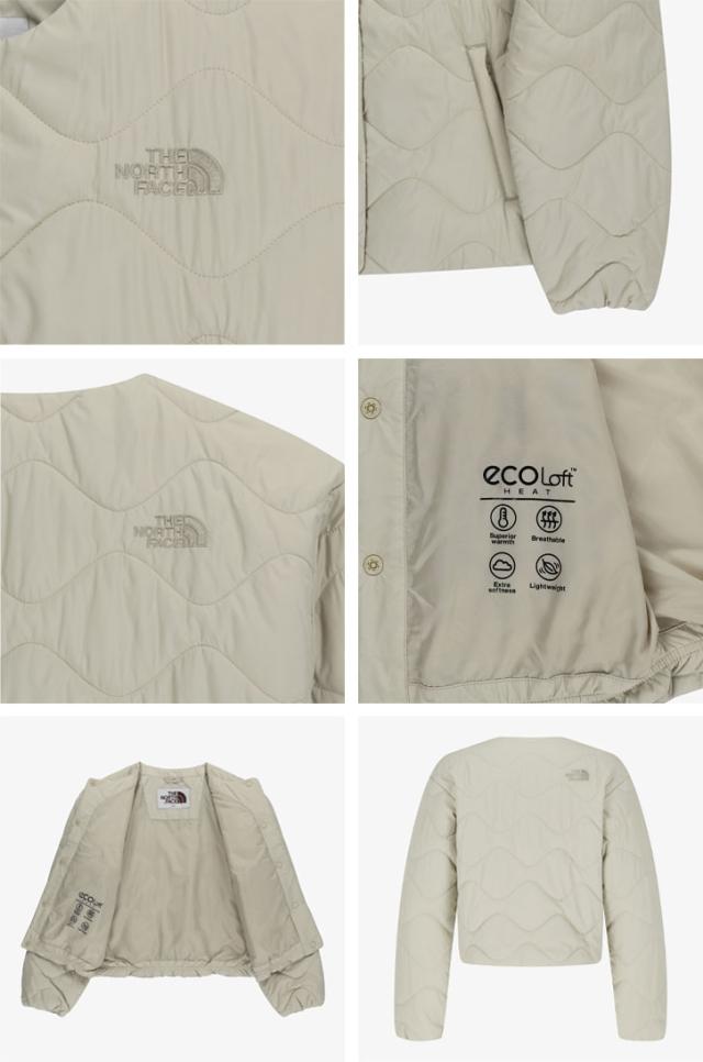 THE NORTH FACE ノースフェイス レディース ジャケット W’S FLOW HEAT JACKET ヒートジャケット 軽量 軽い クロップ丈 NJ3NR81J/K/L/M_2