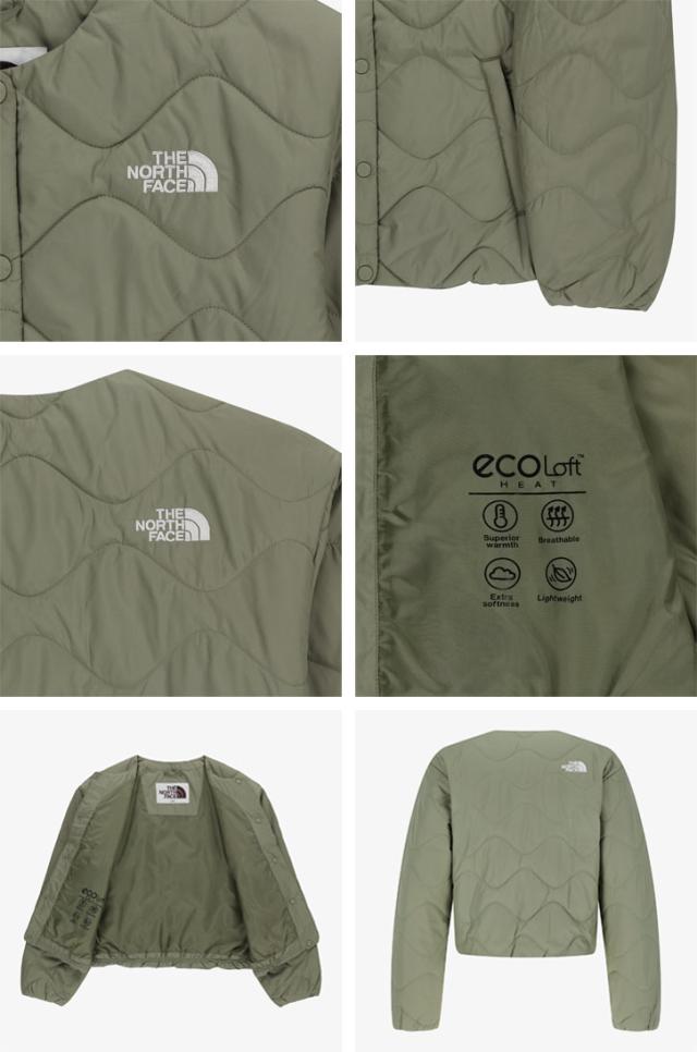 THE NORTH FACE ノースフェイス レディース ジャケット W’S FLOW HEAT JACKET ヒートジャケット 軽量 軽い クロップ丈 NJ3NR81J/K/L/M_6