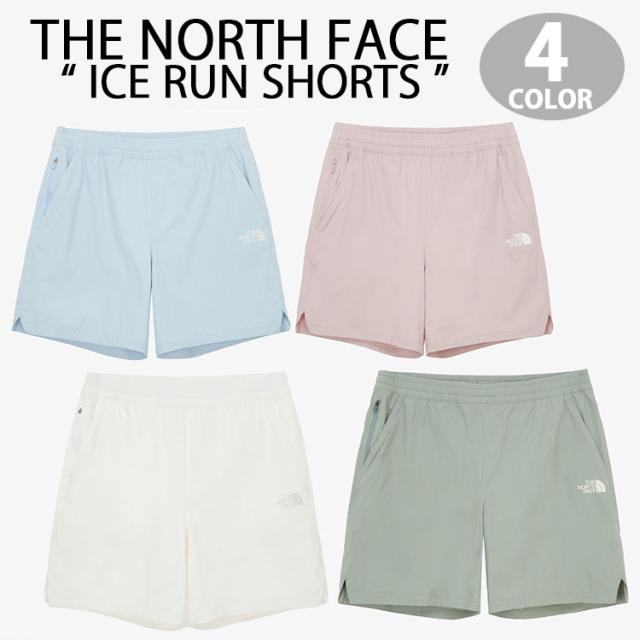 THE NORTH FACE ノースフェイス ショートパンツ ハーフパンツ ICE RUN SHORTS アイスラン 冷感素材 ストレッチ ロゴ NS6NQ02