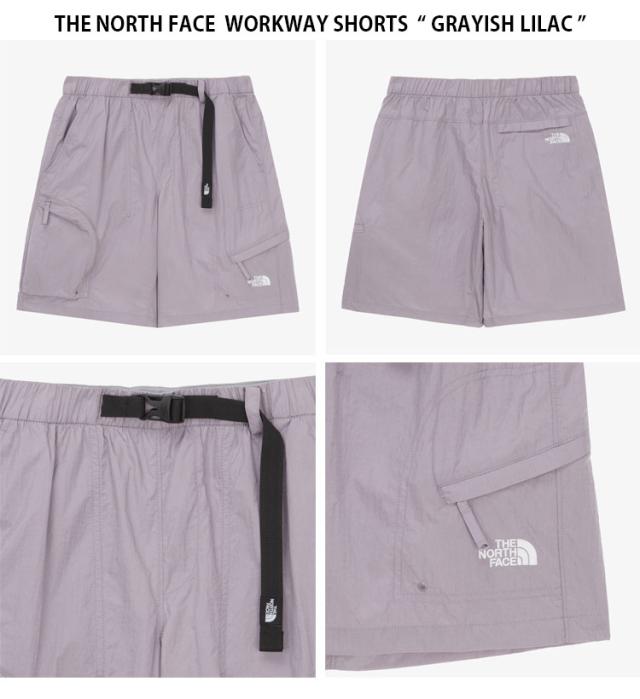 THE NORTH FACE ノースフェイス ショートパンツ WORKWAY SHORTS ショーツ パンツ ズボン ナイロンパンツ メンズ レディース NS6NR05A/C/D_5