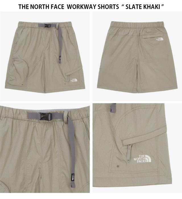 THE NORTH FACE ノースフェイス ショートパンツ WORKWAY SHORTS ショーツ パンツ ズボン ナイロンパンツ メンズ レディース NS6NR05A/C/D_6