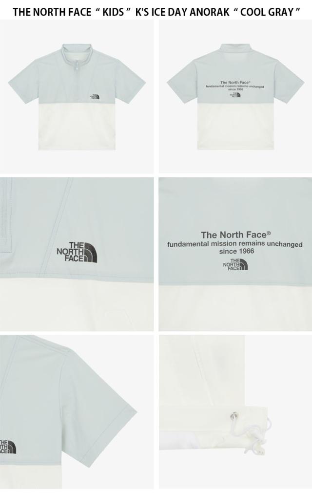 THE NORTH FACE ノースフェイス キッズ ナイロンジャケット K’S ICE DAY ANORAK アノラック ジャケット 半袖 子供用 NT7KR16S/T/U_3