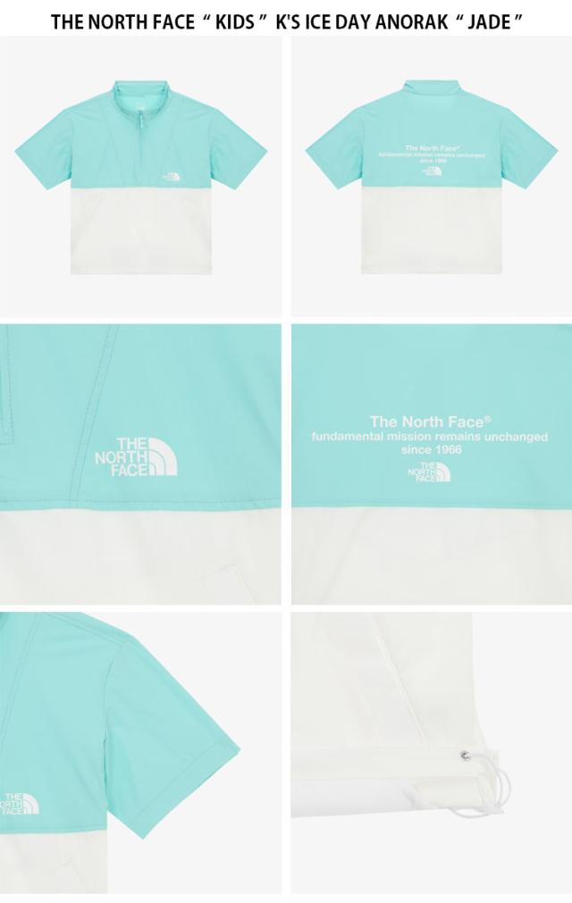 THE NORTH FACE ノースフェイス キッズ ナイロンジャケット K’S ICE DAY ANORAK アノラック ジャケット 半袖 子供用 NT7KR16S/T/U_4