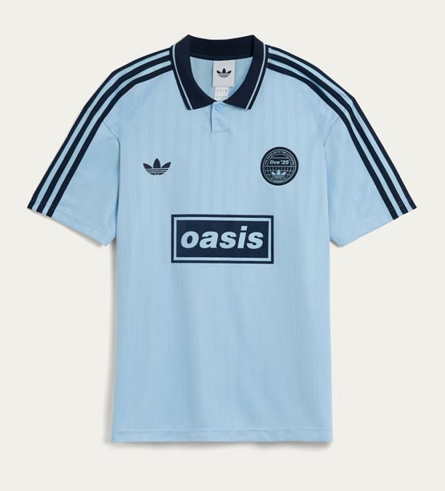 adidas originals アディダス 襟付き 半袖 ジャージ OASIS TOUR live