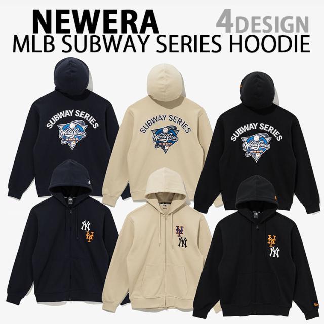 NEWERA ニューエラ パーカー ジップアップパーカー AP MLB SUBWAY SERIES ZIP UP HOOD FT51 サブウェイシリーズ ヤンキース メッツ