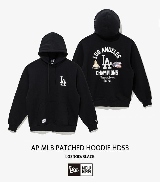 NEWERA ニューエラ パーカー フーディー AP MLB PATCHED HOODIE HD53 ドジャース ホワイトソックス ジャイアンツ メッツ ヤンキース_3