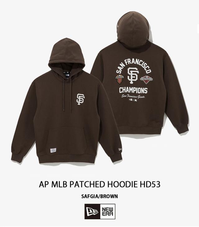 NEWERA ニューエラ パーカー フーディー AP MLB PATCHED HOODIE HD53