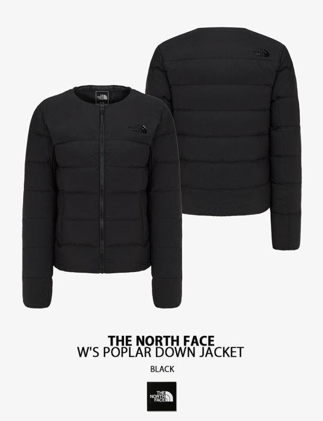 THE NORTH FACE ノースフェイス レディース ダウンジャケット ノーカラー W’S POPLAR DOWN JACKET ダウンカーディガン 丈短め NJ1DR30_4