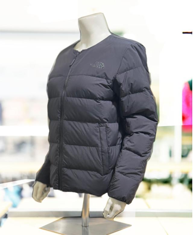 THE NORTH FACE ノースフェイス レディース ダウンジャケット ノーカラー W’S POPLAR DOWN JACKET ダウンカーディガン 丈短め NJ1DR30_8