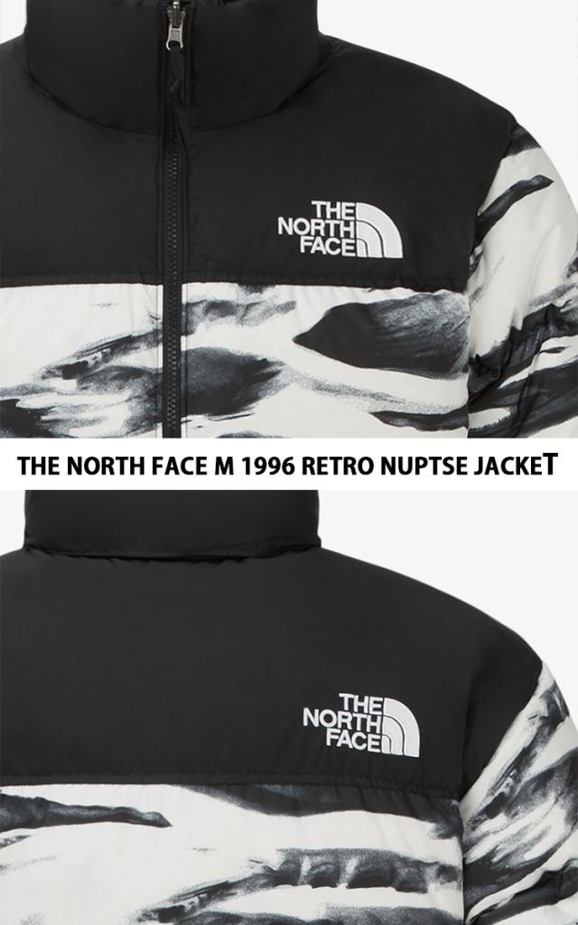THE NORTH FACE ノースフェイス ダウンジャケット M 1996 RETRO NUPTSE JACKET ヌプシダウン 限定モデル DARK SHADOW ゼブラカモ NJ1DR71_2