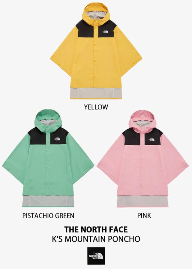 THE NORTH FACE ノースフェイス キッズ レインコート K’S MOUNTAIN PONCHO マウンテンポンチョ カッパ 防水 男の子 女の子 NJ2HR22S/T/U_1