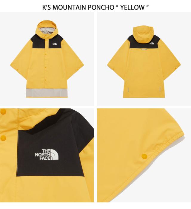 THE NORTH FACE ノースフェイス キッズ レインコート K’S MOUNTAIN PONCHO マウンテンポンチョ カッパ 防水 男の子 女の子 NJ2HR22S/T/U_2