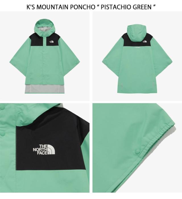 THE NORTH FACE ノースフェイス キッズ レインコート K’S MOUNTAIN PONCHO マウンテンポンチョ カッパ 防水 男の子 女の子 NJ2HR22S/T/U_3
