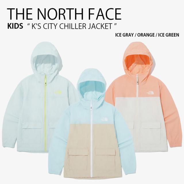 THE NORTH FACE ノースフェイス キッズ ナイロンジャケット K’S CITY CHILLER JACKET ウィンドブレーカー 子供用 NJ3LQ09T/U/V