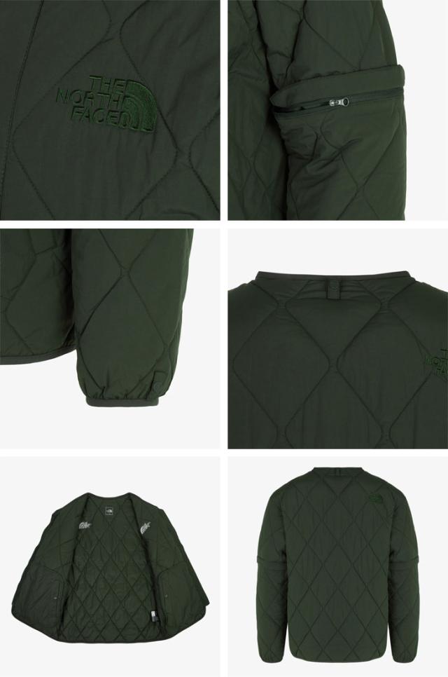 THE NORTH FACE ノースフェイス キルティングジャケット M’S COVE V CARDIGAN コーブV カーディガン 中綿ジャケット 軽い NJ3NR56A/B THE NORTH FACE ノースフェイス キルティングジャケット M'S COVE V