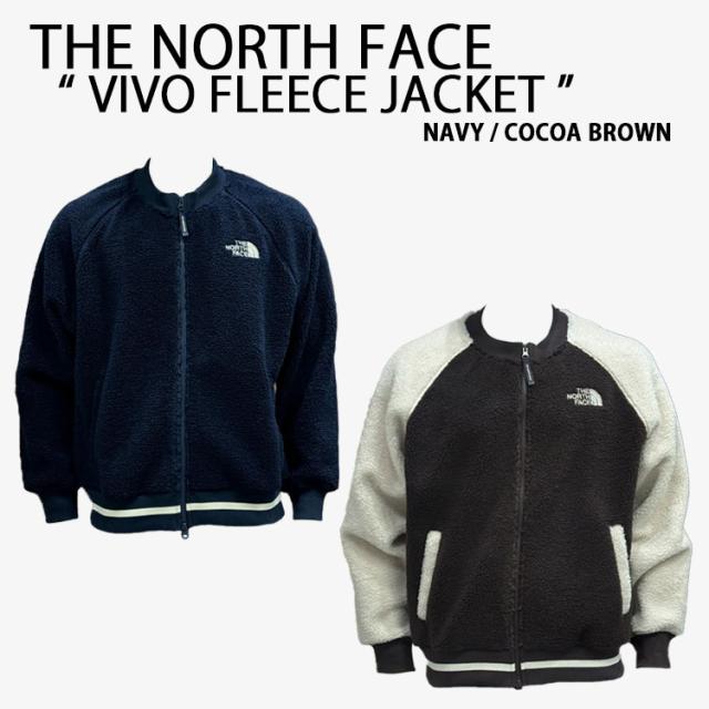 THE NORTH FACE ノースフェイス ホワイトレーベル フリースジャケット VIVO FLEECE JACKET WHITELABEL ネイビー ブラウン NJ4FR54J/K