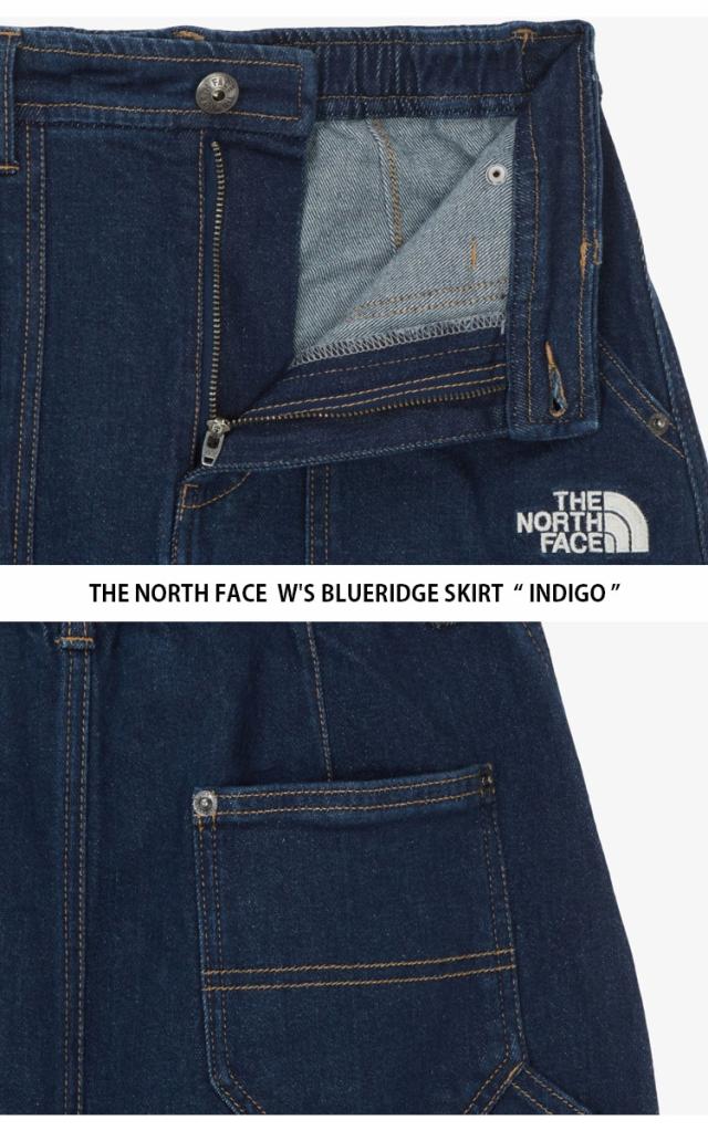 THE NORTH FACE ノースフェイス レディース デニムスカート W’S BLUERIDGE SKIRT ウィメンズ Aラインスカート ネイビー 女性用 NK6NR54A_2