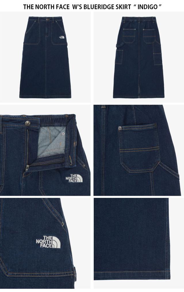 THE NORTH FACE ノースフェイス レディース デニムスカート W’S BLUERIDGE SKIRT ウィメンズ Aラインスカート ネイビー 女性用 NK6NR54A_3
